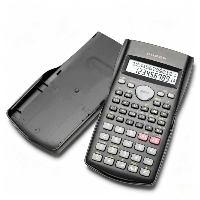 Scientific Calculator For Secondary School - Calculadora científica portátil de 2 linhas,