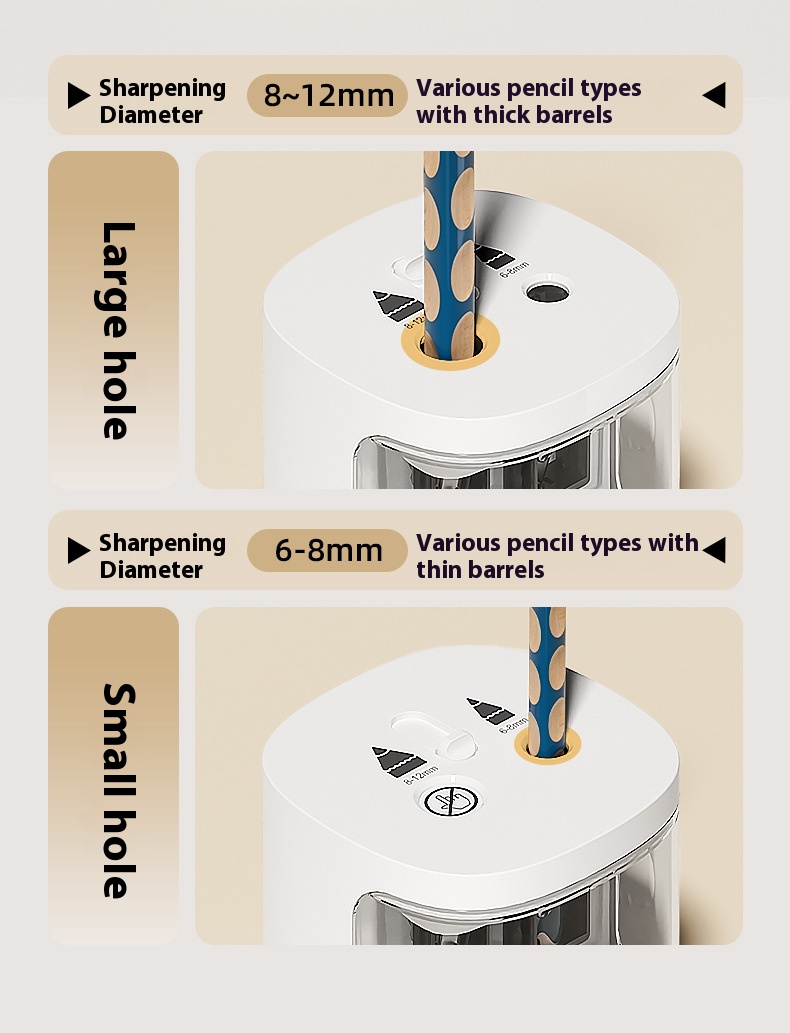 Electric Pencil Sharpener Usb - Beifa apontador de lápis elétrico de