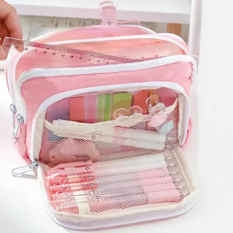 Estojo de Lápis Estético Portá - Aesthetic Large Pencil Case Pouch avaliação e preço