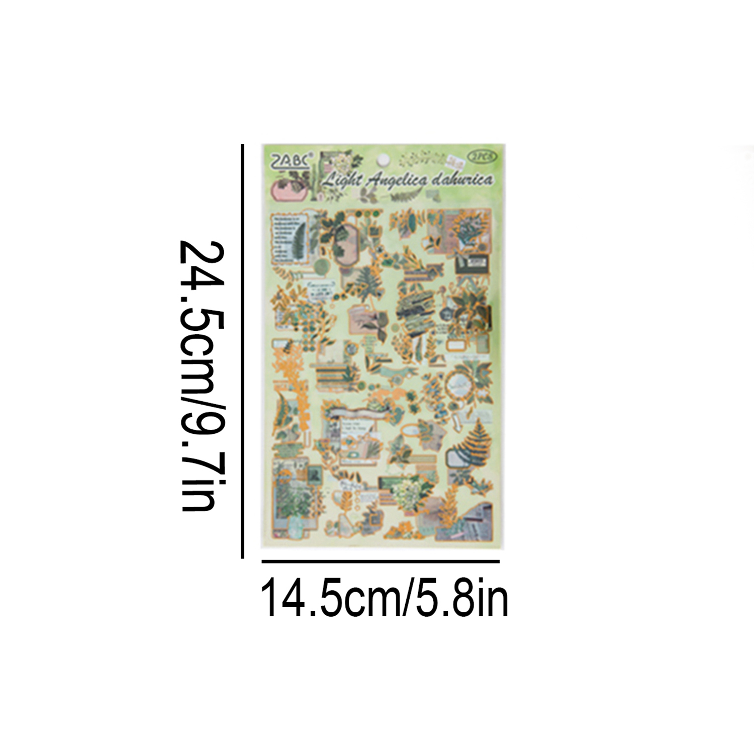 2 adesivos de plantas e flores - Stationery avaliação e preço