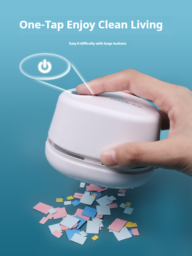 Aspirador de Pó Mini Portátil  - Mini Desktop Vacuum Cleaner For Eraser Dust avaliação e preço