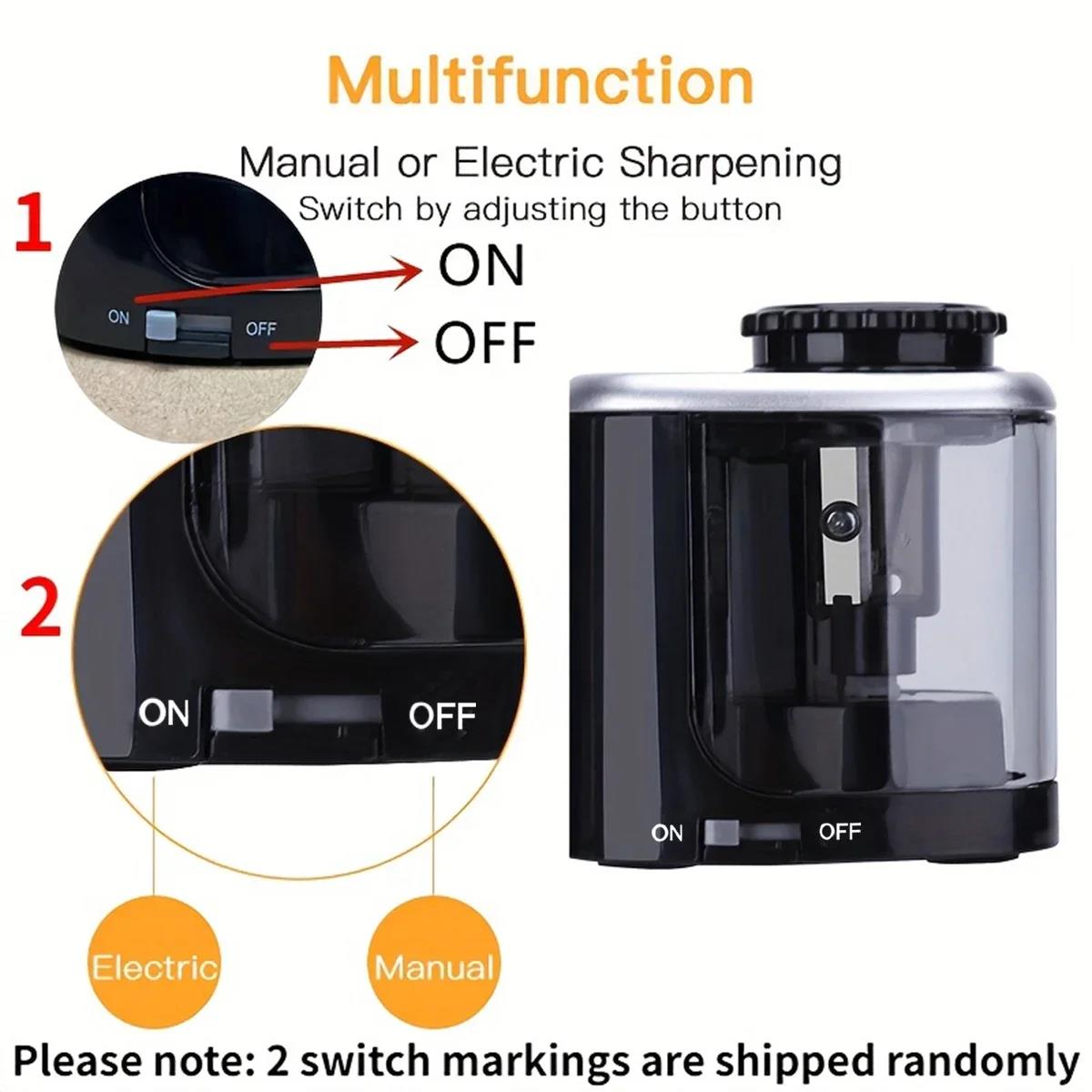Apontador de Lápis Automático  - Electric Pencil Sharpener Usb avaliação e preço