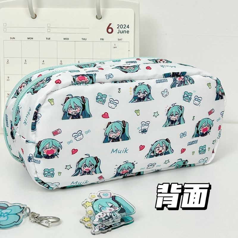 Estojo de lápis Hatsune Miku,  - Aesthetic Large Pencil Case Pouch avaliação e preço