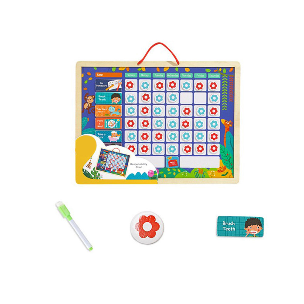 Quadro Magnético Educacional I - Kids Magnetic Reward Chart Board avaliação e preço
